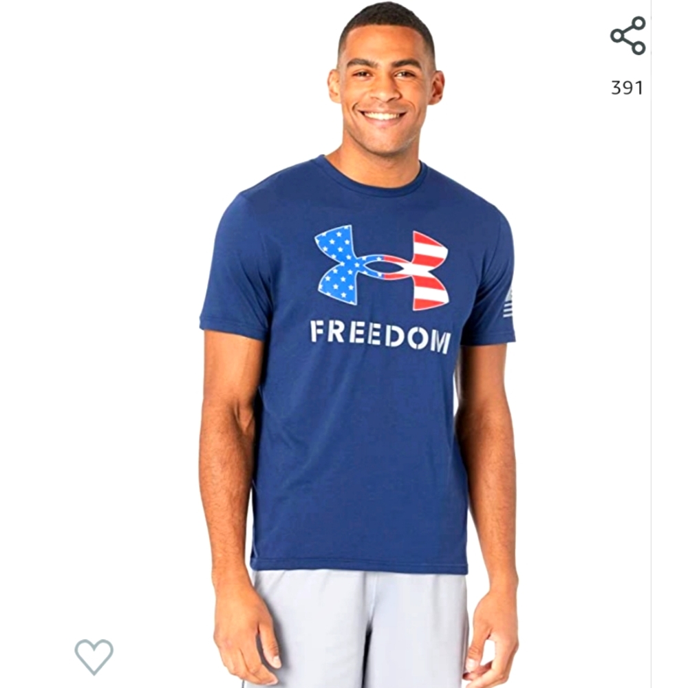 Under Armour Freedom T Shirt--New With Tags!!